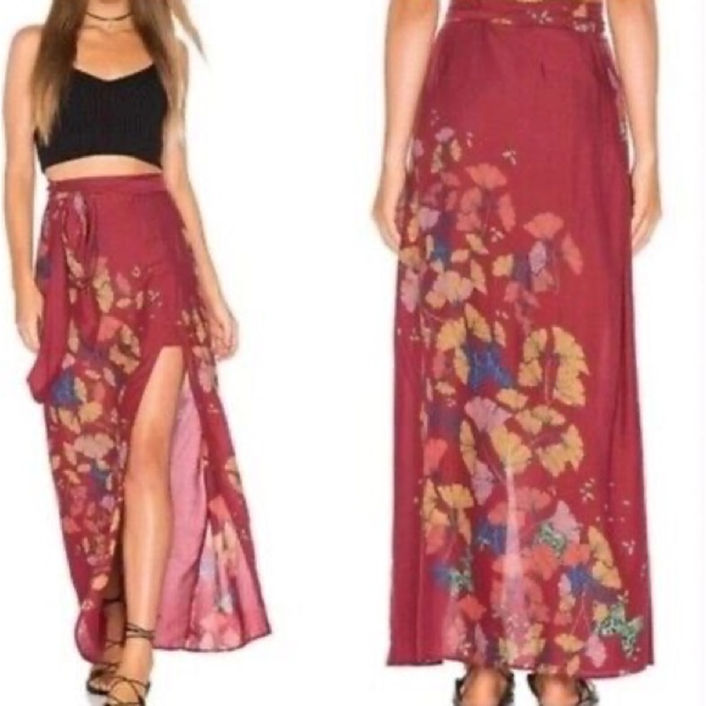 Free people Bri Bri butterfly skirt